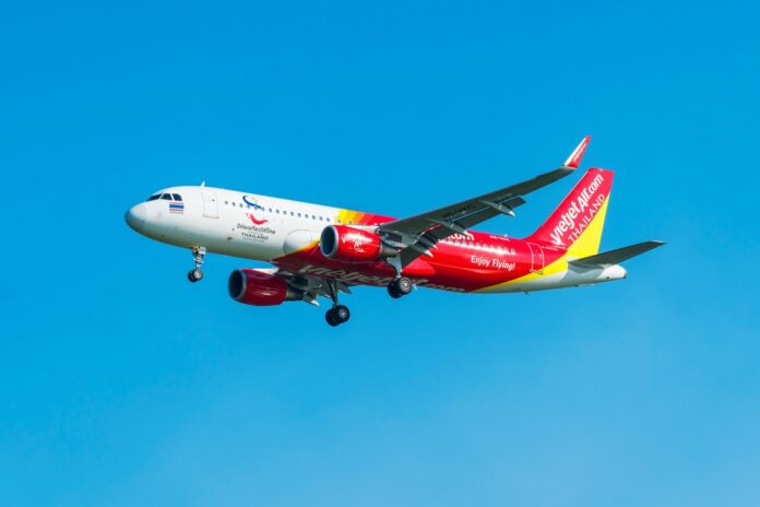 A file photo of an aircraft operated by Thai VietJet. A file photo of an aircraft operated by Thai VietJet.