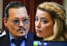 No Verdict Yet in Depp-heard Trial; Jury to Return Wednesday This combination of two separate photos shows actors Johnny Depp, left, and Amber Heard in the courtroom for closing arguments at the Fairfax County Circuit Courthouse in Fairfax, Va., on Friday, May 27, 2022. Photos: Steve Helber / Pool