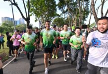 Opinion: The Enigma of Chadchart: The Truman Show Bangkok Governor Bangkok Governor Chadchart Sittipunt is livestreamed as jogs through Wachirabenchathat Park (Rod Fai Park) on July 3, 2022.