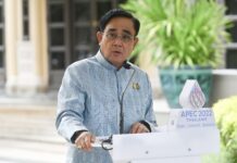 Opinion: Prayut Can Spare Thailand from Further Pain and Political Impasse by Calling for Snap Election PM Prayut Chan-o-cha speaks to reporters at Government House on Aug. 16, 2022.