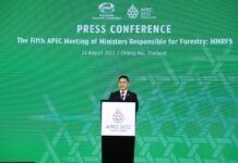 APEC forestry ministers’ Chiang Mai meeting hailed a success Warawut puts forward BCG model for sustainable forest management