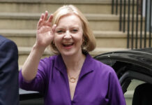 Liz Truss Set To Become New UK Conservative Prime Minister Liz Truss arrives at Conservative Central Office in Westminster after winning the Conservative Party leadership contest in London, Monday, Sept. 5, 2022. Photo: Kirsty Wigglesworth / AP