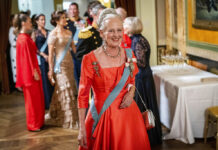 Danish Queen Refuses to Backtrack on Stripping Royal Titles FILE - Queen Margrethe II of Denmark greets guests during a break at the Danish Royal Theatre to mark the 50th anniversary of Danish Queen Margrethe II's accession to the throne in Copenhagen, Saturday, Sept. 10, 2022. Photo: Ida Marie Odgaard / Ritzau Scanpix via AP File