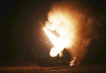 Seoul’s Reprisal Blows up After North Korean Missile Success In this photo provided by South Korea Defense Ministry, an Army Tactical Missile System or ATACMS, missile is fired during a joint military drill between U.S. and South Korea at an undisclosed location in South Korea, Wednesday, Oct. 5, 2022. Photo: South Korea Defense Ministry via AP