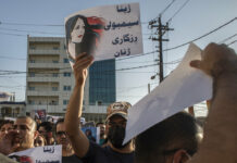 ‘A Time Bomb’: Anger Rising in a Hot Spot of Iran Protests FILE - Protesters gather in Sulaimaniyah on Sept. 28, 2022, protest the killing of Mahsa Amini, an Iranian Kurdish woman after she was arrested in Tehran by morality police for wearing her headscarf improperly. Photo: Hawre Khalid / Metrography / AP File
