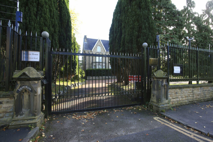 The Chinese consulate in Manchester, England, Monday Oct. 17, 2022. Photo: Lindsey Parnaby / PA via AP