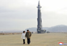 Seoul: Kim’s Daughter Unveiled Last Week Is His 2nd Child FILE - This photo provided on Nov. 19, 2022, by the North Korean government shows North Korean leader Kim Jong Un, right, and his daughter at the site of a missile launch at Pyongyang International Airport in Pyongyang, North Korea, Friday, Nov. 18, 2022. Independent journalists were not given access to cover the event depicted in this image distributed by the North Korean government. The content of this image is as provided and cannot be independently verified. Korean language watermark on image as provided by source reads: "KCNA" which is the abbreviation for Korean Central News Agency. Photo: Korean Central News Agency / Korea News Service via AP File