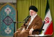 Iranian General Acknowledges Over 300 Dead in Unrest FILE - In this picture released by the official website of the office of the Iranian supreme leader, Supreme Leader Ayatollah Ali Khamenei speaks during a meeting with a group of Basij paramilitary force in Tehran, Iran, Nov. 26, 2022. Photo: Office of the Iranian Supreme Leader via AP File