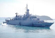 An undated photo of HTMS Sukhothai. Photo: Royal Thai Navy