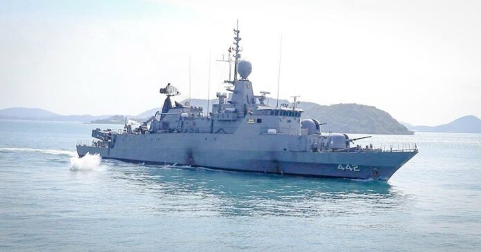 An undated photo of HTMS Sukhothai. Photo: Royal Thai Navy