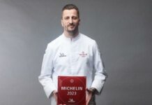 Blue by Alain Ducasse celebrates third anniversary and third consecutive Michelin star in style with presence of the legend “Alain Ducasse”