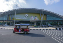 Train Station’s Opening in Bangkok Ushers in New Travel Era A Tuk Tuk drives past the massive Krung Thep Aphiwat Central Terminal in Bangkok, Thailand, Tuesday, Jan. 17, 2023. Photo: Sakchai Lalit / AP