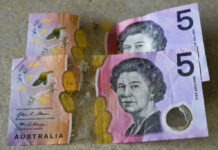 Australia Is Removing British Monarchy From Its Bank Notes FILE - Australian $5 notes are pictured in Sydney on Sept. 10, 2022. King Charles III won’t feature on Australia's new $5 bill, the nation's central bank announced Thursday, Feb. 2, 2023, signaling a phasing out of the British monarchy from Australian bank notes, although he is still expected to feature on coins. Photo: Mark Baker / AP File