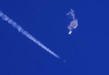 US downs Chinese Balloon, Drawing a Threat From China