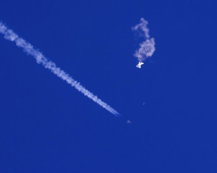 APTOPIX US Chinese Balloon South Carolina
