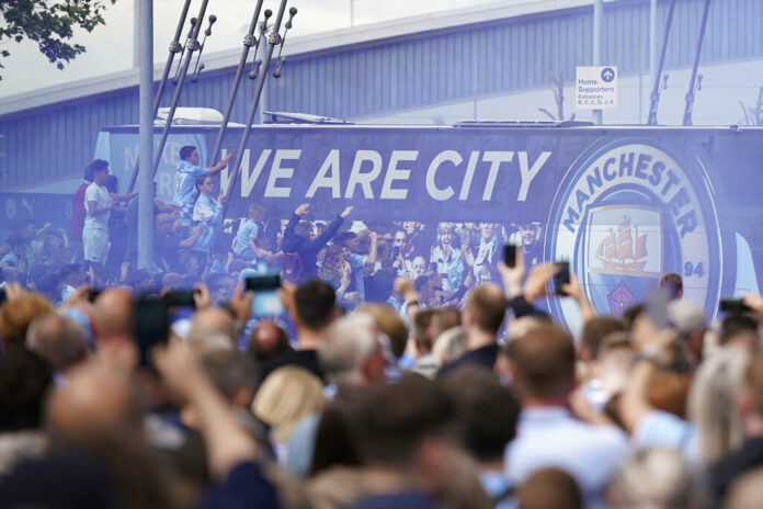 Soccer Premier League Man City