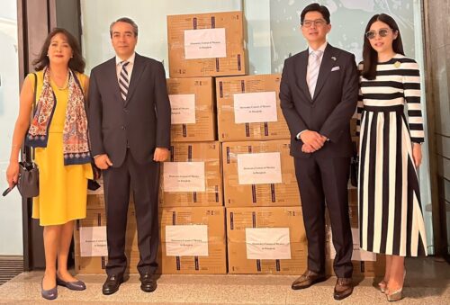 Maxican ambassadors join forces to help Turkey.