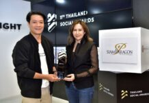 Siam Piwat Group’s Siam Paragon and ICONSIAM win Best Brand Performance on Social Media awards at the 11th Thailand Social Awards