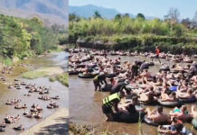 Viral Videos Tourist Floating Down the River Show Pai’s Popularity
