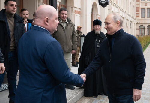 Facing Arrest Warrant, Russia’s Putin Visits Annexed Crimea