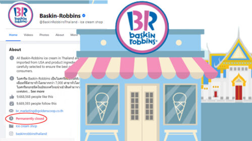 Baskin Robbins Exits From Thailand’s Market