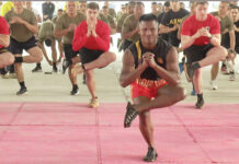 Buakaw Trains American Soldiers in Cobra Gold’s SAO