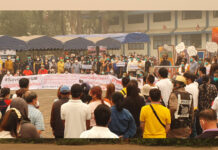 Locals Protest in Chiang Rai, Calling on the Govt To Solve PM2.5