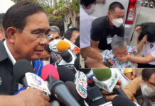 PM Prayut Defends Officials Dragging a Female Protester Away