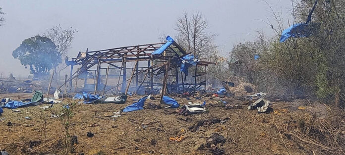 Myanmar Airstrike