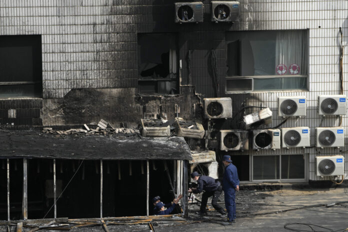 China Beijing Fire