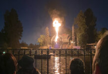 Dragon Bursts Into Flames During Popular Disneyland Show