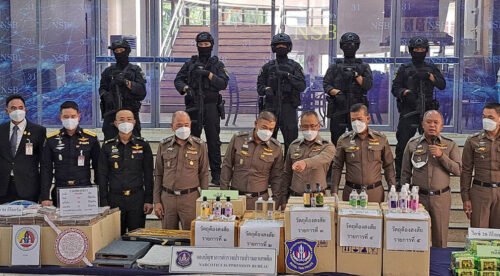 Thai Police Arrest Drug Trafficking Network, a Big Lot for Australia