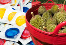 Durian, Top Thai Exports, Has More Competitors; Condom Grows