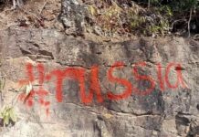 Ukrainian tourist is charged with spraying anti-Russian graffiti in Phuket
