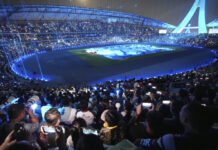 Cambodia’s Brand-new Stadium Hosts Opening Of Sea Games