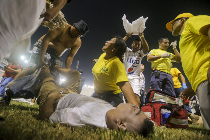 El Salvador Soccer Stampede