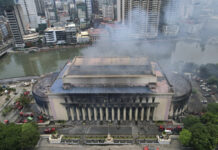 Fire Destroys Main Post Office in Philippine Capital, a Nearly 100-Year-Old Neoclassical Landmark