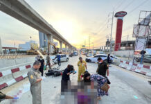 Foreigner’s Car Hits Three Vehicles, Killing a Fried Chicken Vendor