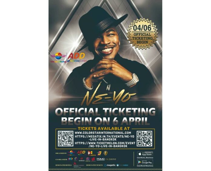 image1 Get up-close with the Grammy Award-winning American singer, including concert tickets, photos, autographs and a suite stay at Bangkok Marriott Marquis Queen’s Park