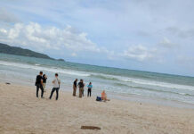 A Russian Drowned In The Sea In Front Of His Wife At Patong Beach