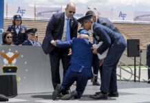 Biden Says He Got ‘Sandbagged’ After He Tripped And Fell Onstage At Air Force Graduation
