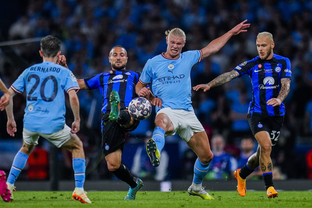 Manchester City wins Champions League for first time, beating Inter Milan  1-0 in tense Istanbul final