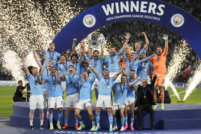 Manchester City beat Inter Milan to win first Champions League