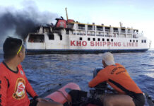 Philippine Ferry With 120 People Onboard Catches Fire At Sea