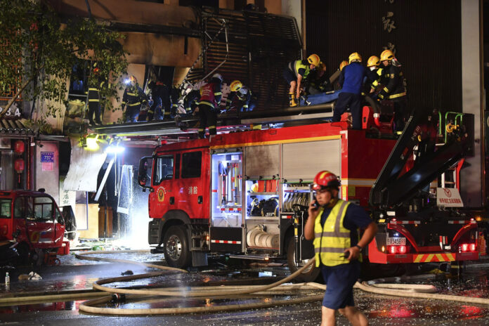 CORRECTION China Restaurant Explosion