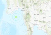Earthquake Recorded off Myanmar’s Coast, Shakes Buildings in Thailand