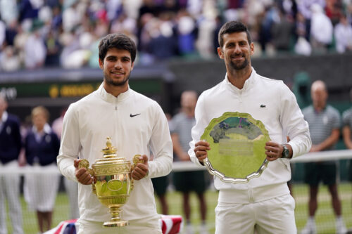 Alcaraz Beats  Djokovic In Five Sets To Win Wimbledon