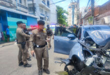 Khon Kaen Police Stopping A Drug Driver Will Be A Case Study