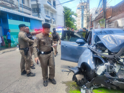 Khon Kaen Police Stopping A Drug Driver Will Be A Case Study
