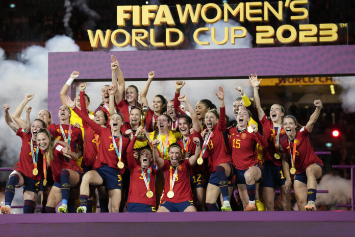 WWCup Spain England Soccer